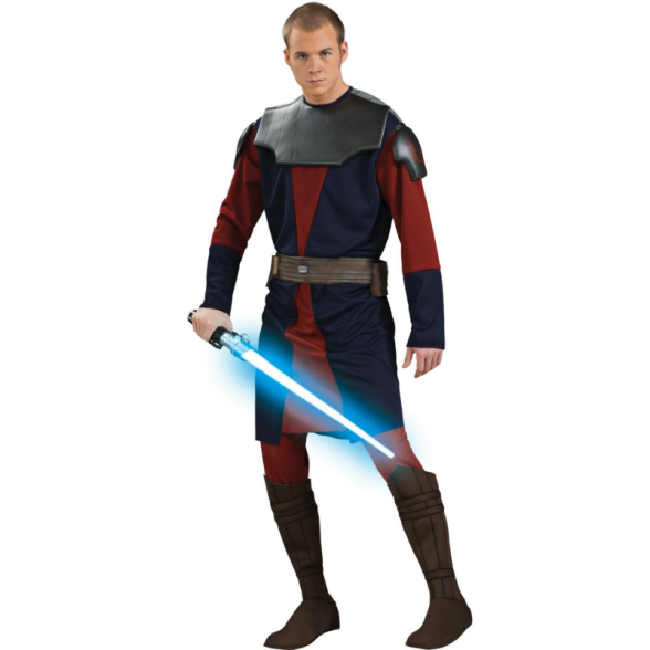 Star Wars Clone Wars Deluxe Anakin Skywalker Adult Costume - Click Image to Close