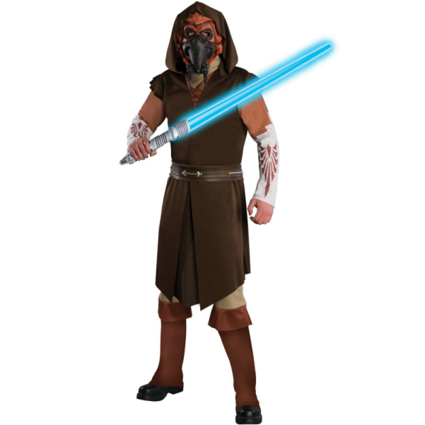 Star Wars Clone Wars Deluxe Plo Koon Adult Costume - Click Image to Close