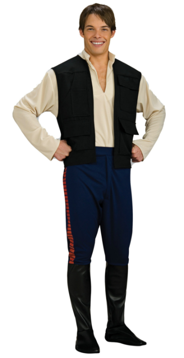 Star Wars Deluxe Han Solo Adult Costume - Click Image to Close