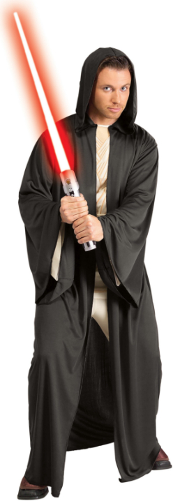 Star Wars Economy Sith Robe Adult Costume - Click Image to Close