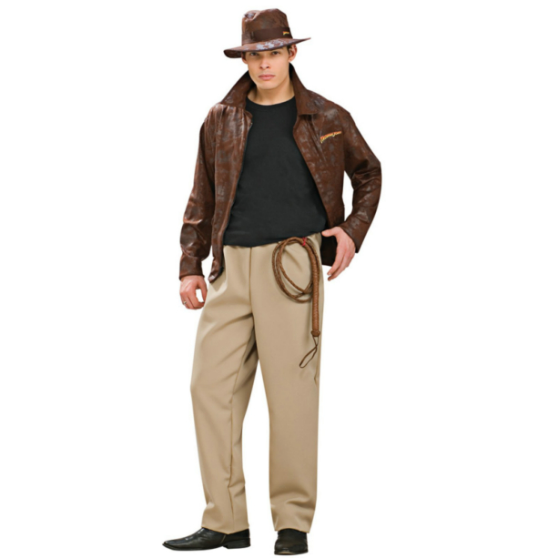 Indiana Jones Deluxe Indiana Adult Costume - Click Image to Close