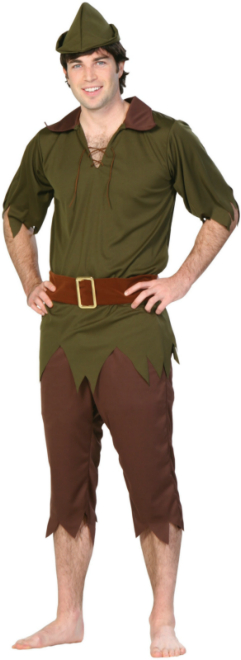 Peter Pan Adult Costume - Click Image to Close