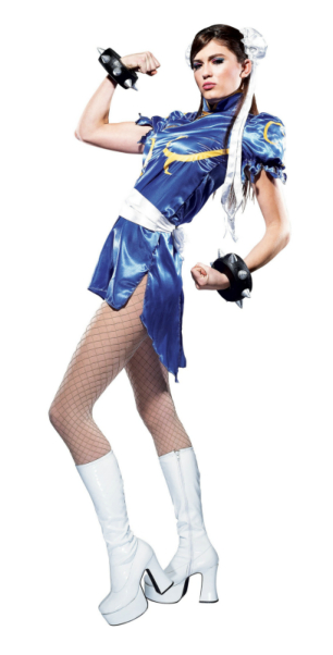 Street Fighter Chun Li Adult Costume - Click Image to Close
