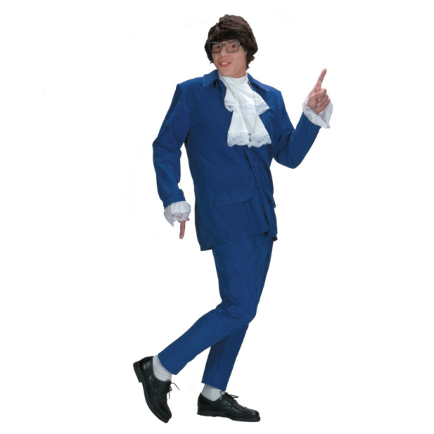 Austin Powers Deluxe Adult Costume - Click Image to Close