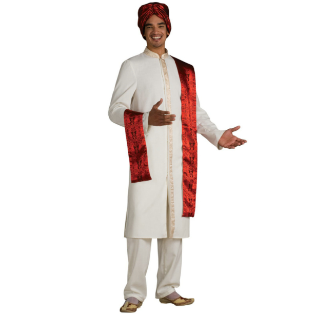 Bollywood Guy Deluxe Adult Costume - Click Image to Close