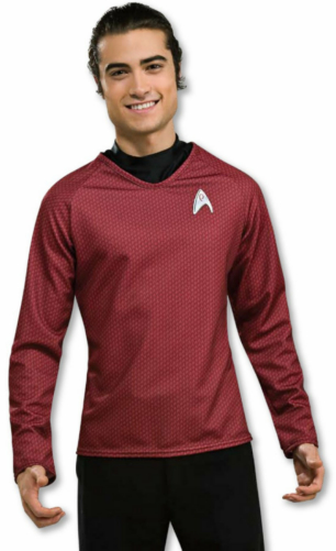 Star Trek Movie (2009) Grand Heritage Red Shirt Adult Costume