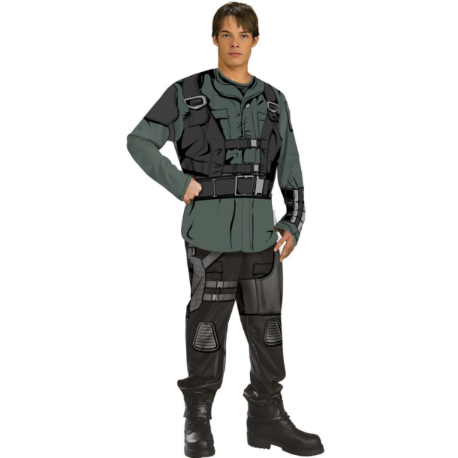 Terminator 4 John Connor Adult Costume - Click Image to Close