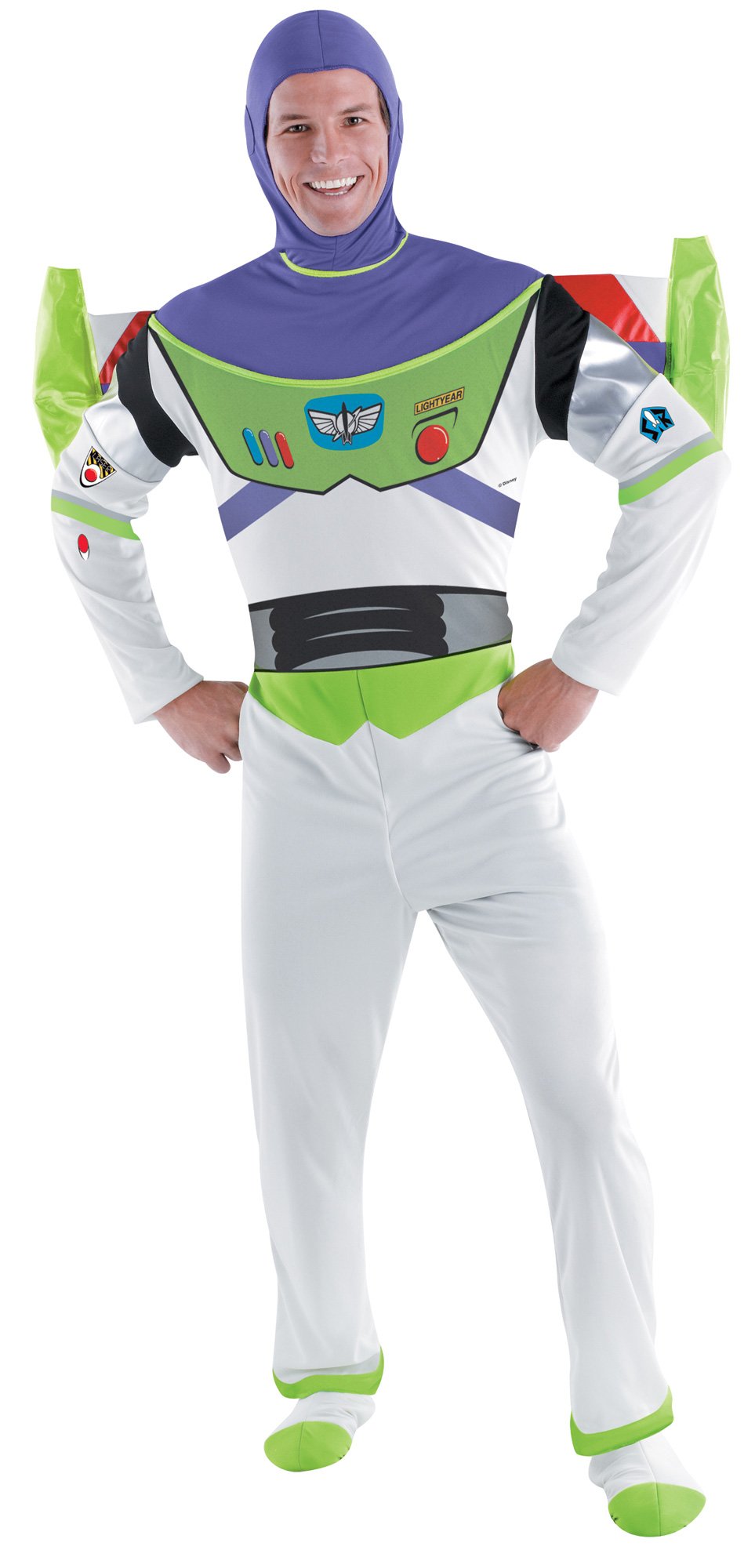 Toy Story - Buzz Lightyear Deluxe Adult Costume - Click Image to Close