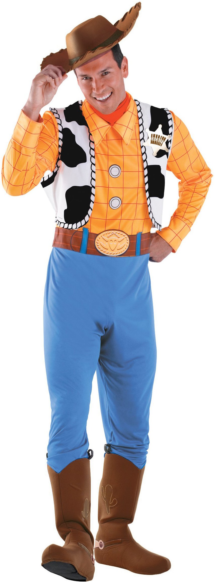 Toy Story - Woody Deluxe Adult Costume - Click Image to Close