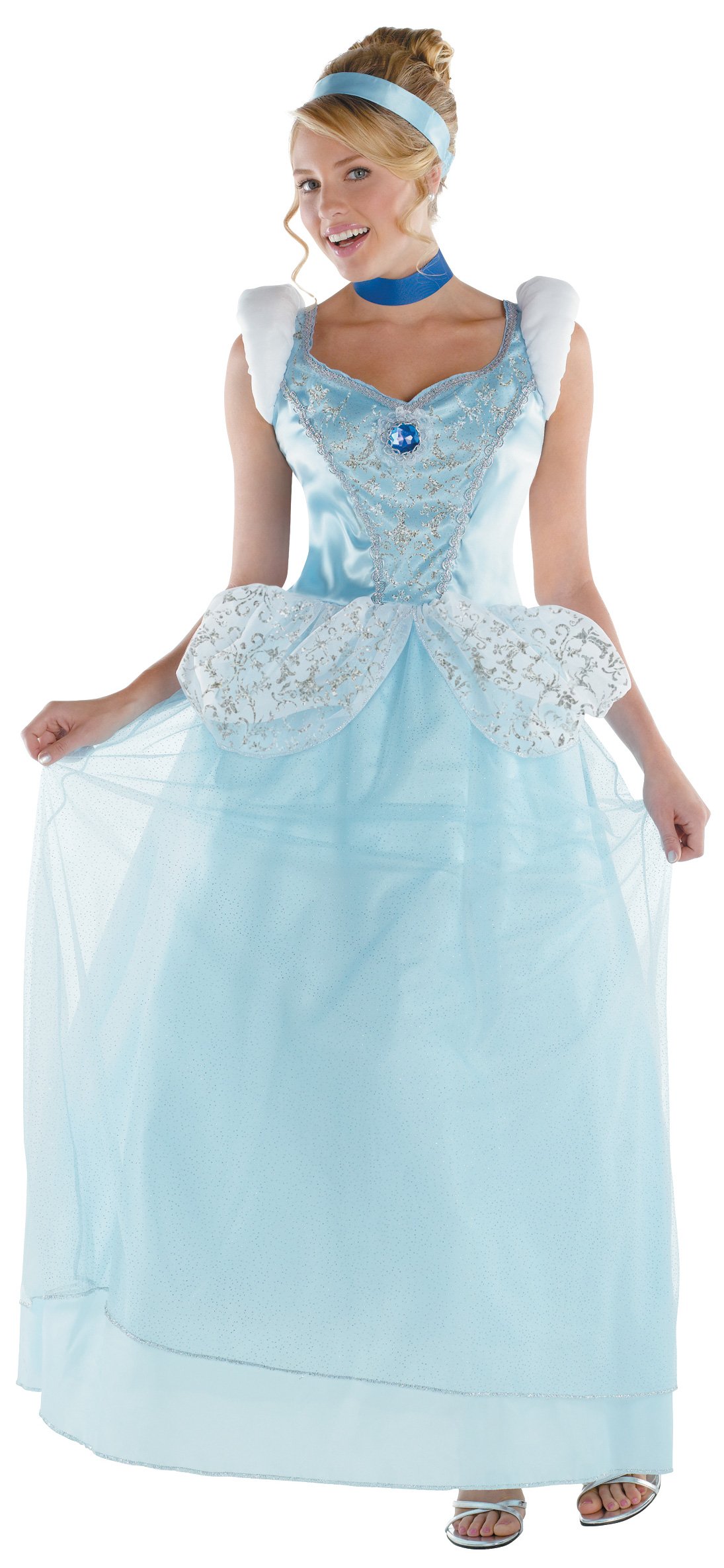 Cinderella Deluxe Adult Costume - Click Image to Close
