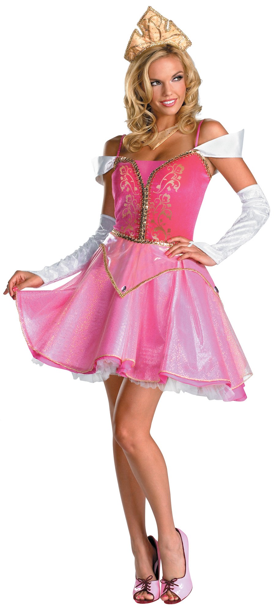 Sleeping Beauty Aurora Prestige Adult Costume - Click Image to Close