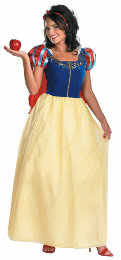 Snow White and the Seven Dwarfs Snow White Deluxe Adult Costume - Click Image to Close