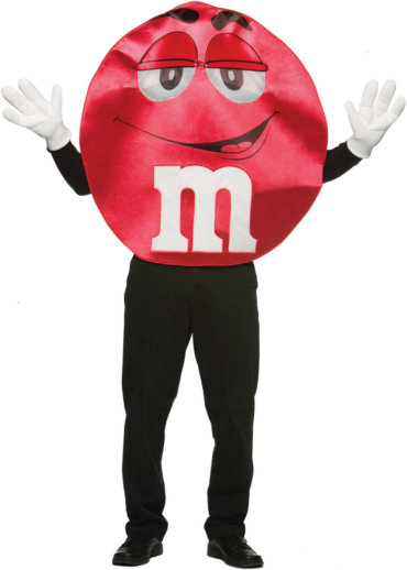 M&Ms Red Deluxe Adult Costume