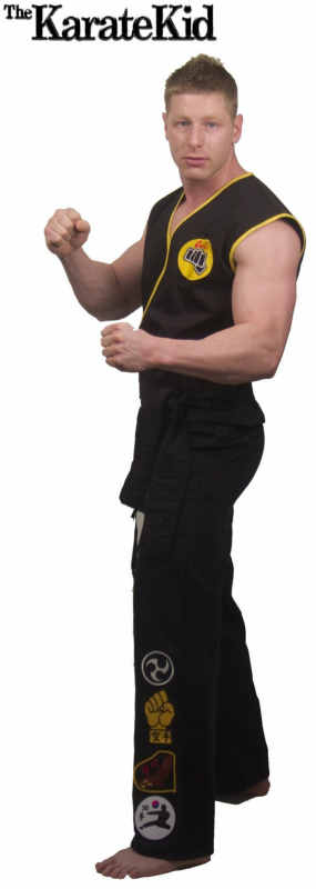 Cobra Kai Replica Gi Adult Costume - Click Image to Close