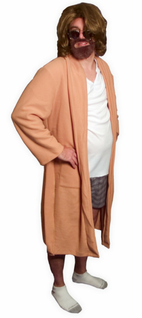 The Big Lebowski The Dude Bath Robe Outfit Adult Costume