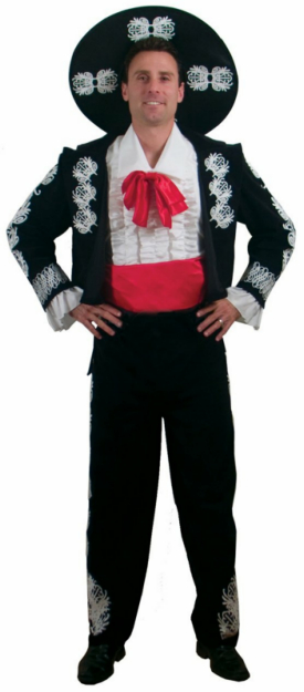 The Three Amigos Deluxe Adult Costume - Click Image to Close