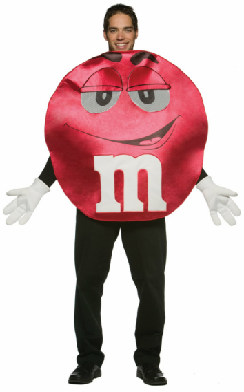 M&Ms Red Deluxe Teen Costume - Click Image to Close