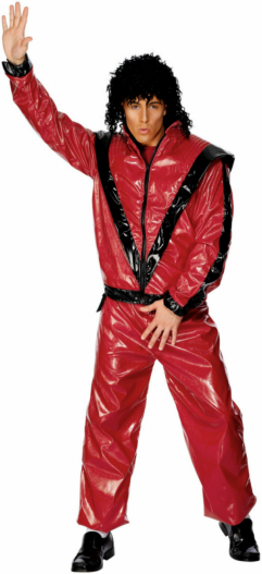 Michael Jackson Thriller Deluxe Adult Costume - Click Image to Close