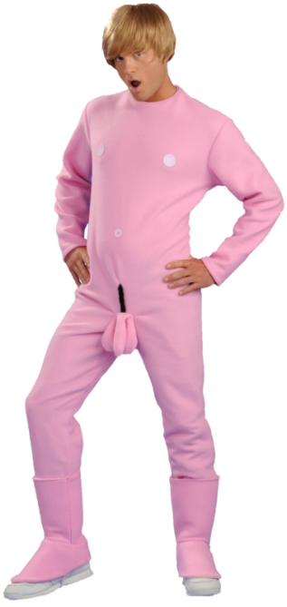 Bruno 2009 - Pink Adult Costume - Click Image to Close