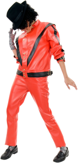 Thriller Jacket Adult Costume - Click Image to Close