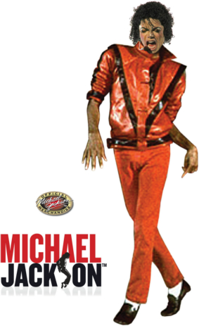 Thriller Jacket Adult Costume - Click Image to Close