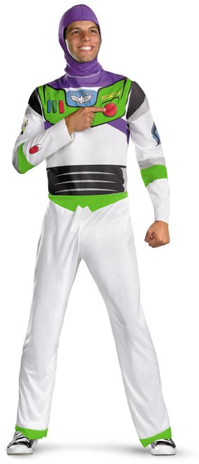 Toy Story - Buzz Lightyear Adult Plus Costume - Click Image to Close