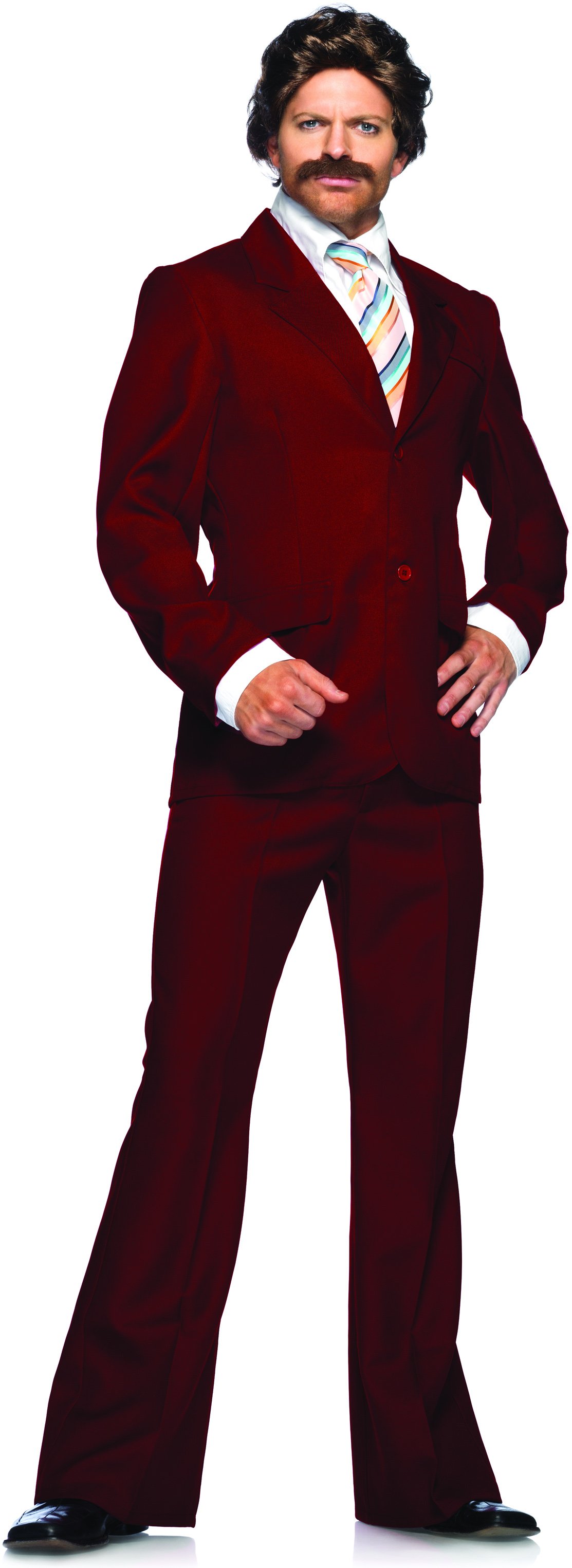 Anchorman - Ron Burgundy Suit Adult Costume - Click Image to Close