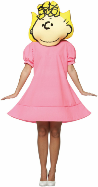 Peanuts Sally Adult Costume - Click Image to Close