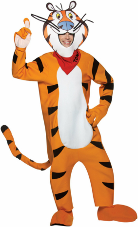 Frosted Flakes Tony the Tiger Adult Costume - Click Image to Close