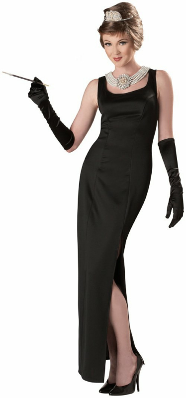 Holly Golightly - Breakfast At Tiffanys Adult Costume - Click Image to Close