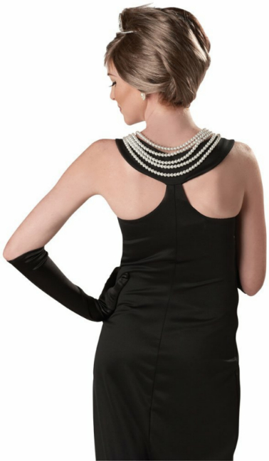 Holly Golightly - Breakfast At Tiffanys Adult Costume - Click Image to Close