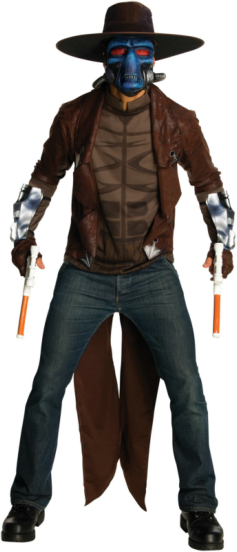 Clone Wars - Deluxe Cad Bane Adult Costume - Click Image to Close