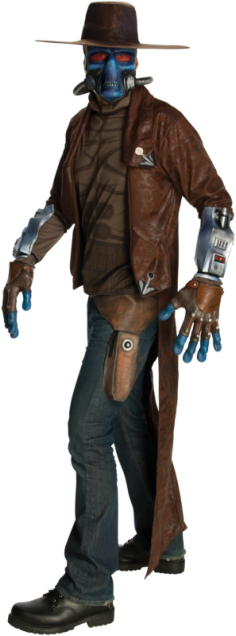 Clone Wars - Deluxe Cad Bane Adult Costume - Click Image to Close