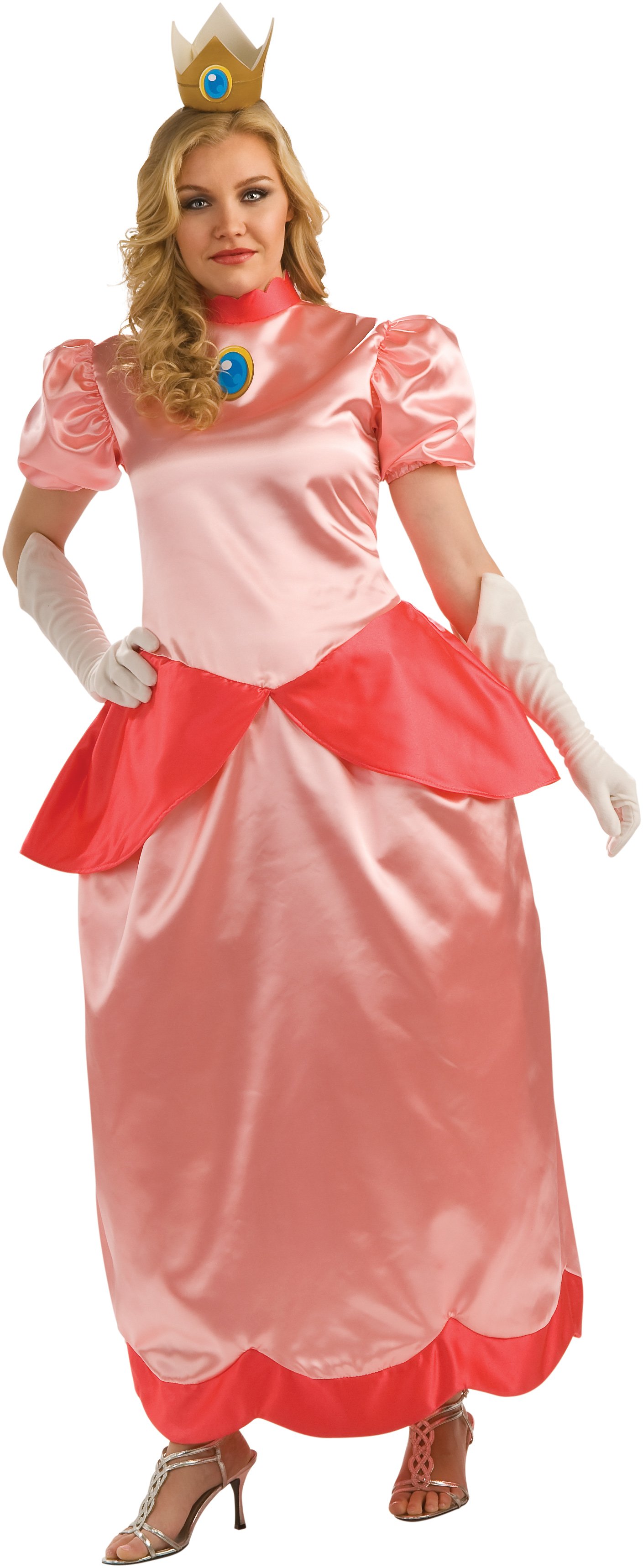Super Mario Bros. - Deluxe Princess Adult Costume [movie - In Stock : About Costume Shop