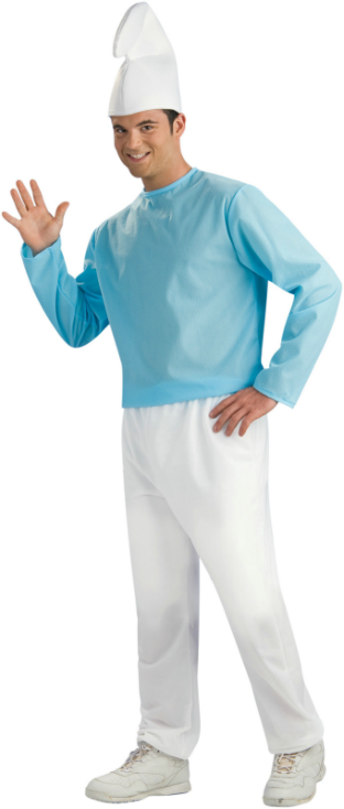 The Smurfs - Smurf Adult Costume - Click Image to Close