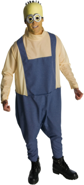 Despicable Me - Minion Jorge Adult Costume - Click Image to Close