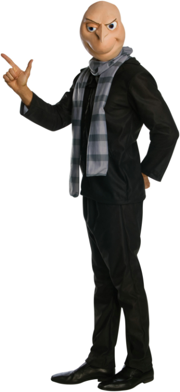 Despicable Me - Gru Adult Costume - Click Image to Close