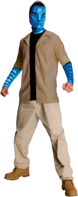 Avatar Movie Jake Sully Adult Costume - Click Image to Close