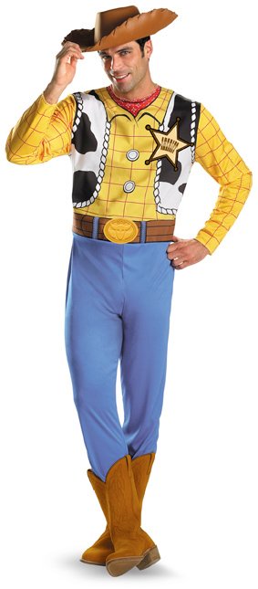 Toy Story - Woody Classic Adult Costume - Click Image to Close