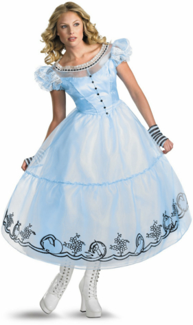 Alice in Wonderland Movie - Deluxe Alice Adult Costume