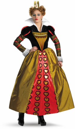 Alice In Wonderland Movie Deluxe Red Queen Adult Costume