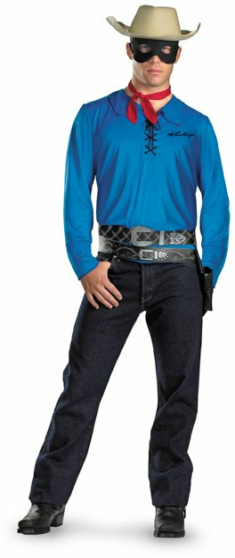 Lone Ranger Classic Adult Costume - Click Image to Close