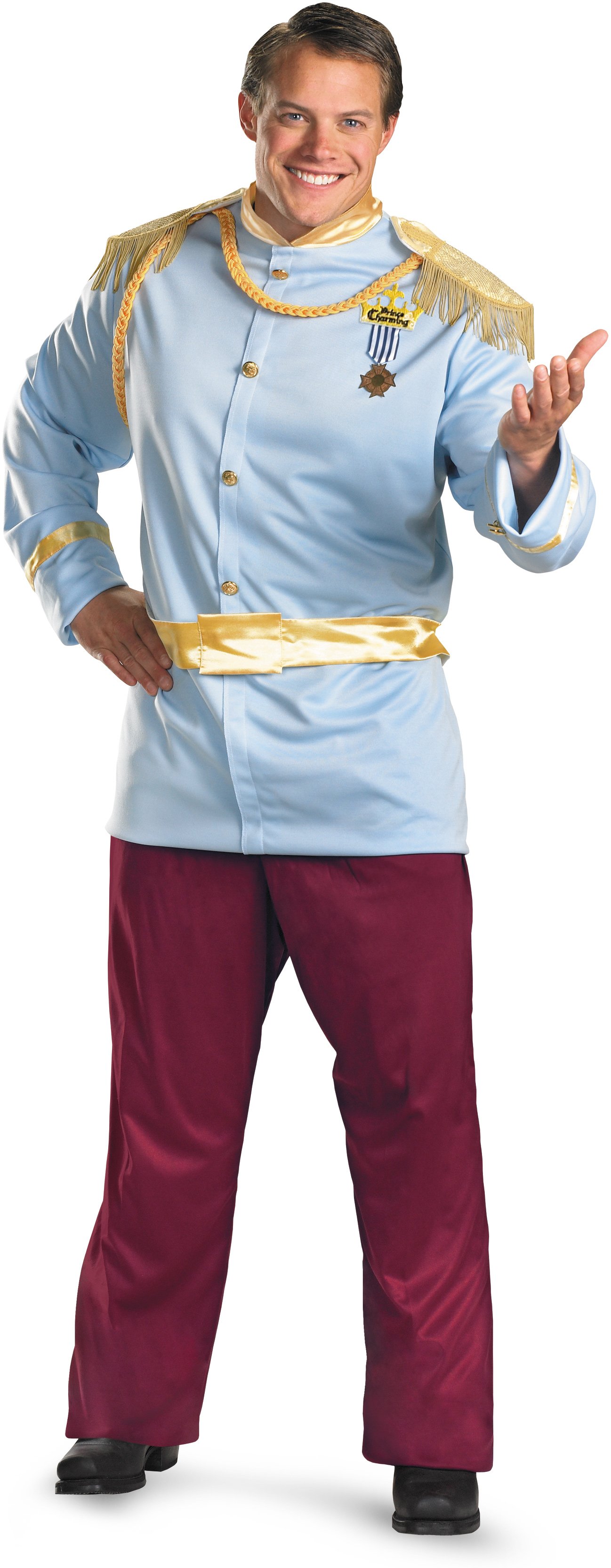 Prince Charming Deluxe Plus Adult Costume - Click Image to Close