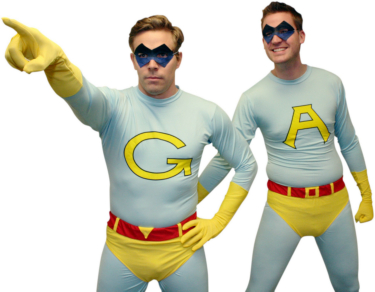 Saturday Night Live Ace & Gary - Ace Adult Costume - Click Image to Close