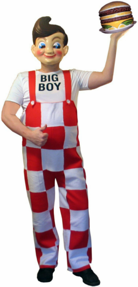 Big Boy Adult Costume - Click Image to Close