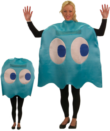 Pac-Man Inky Deluxe Adult Costume - Click Image to Close