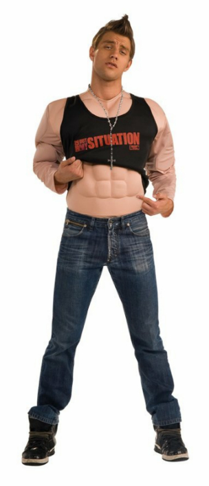 Jersey Shore - Mike "The Situation" Muscle Adult Costume - Click Image to Close
