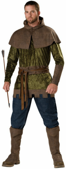 Robin Hood Deluxe Adult Costume - Click Image to Close