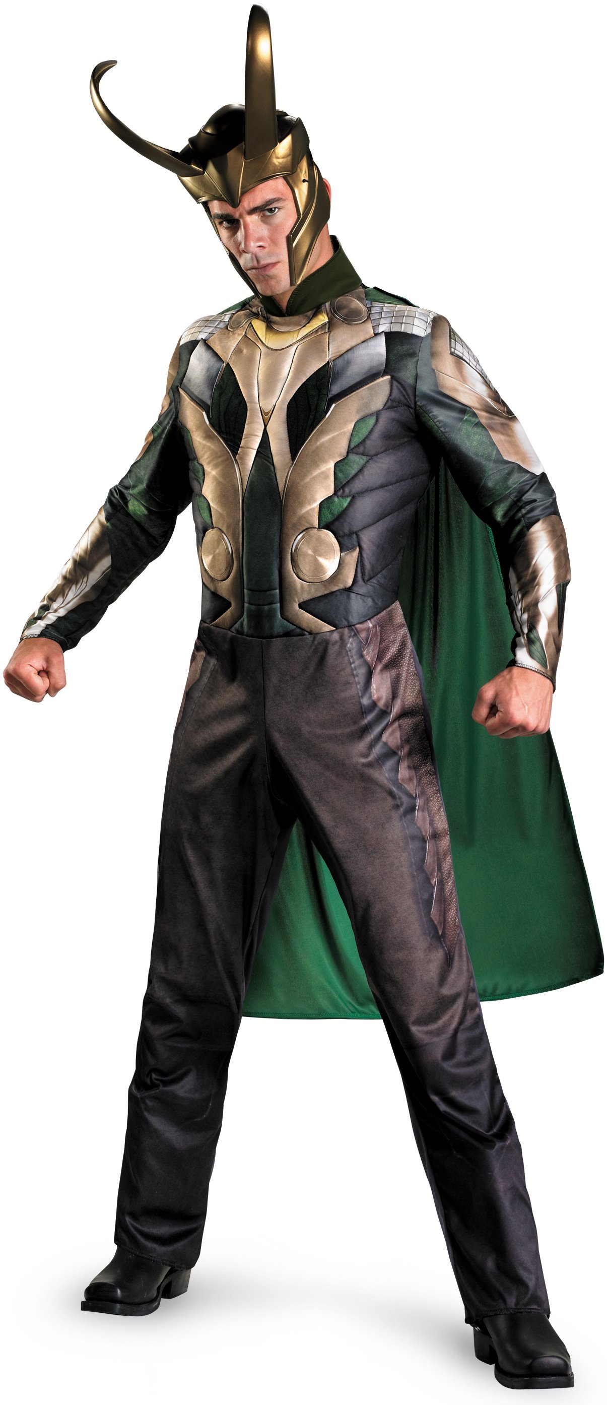 Thor Movie - Loki Deluxe Adult Costume - Click Image to Close