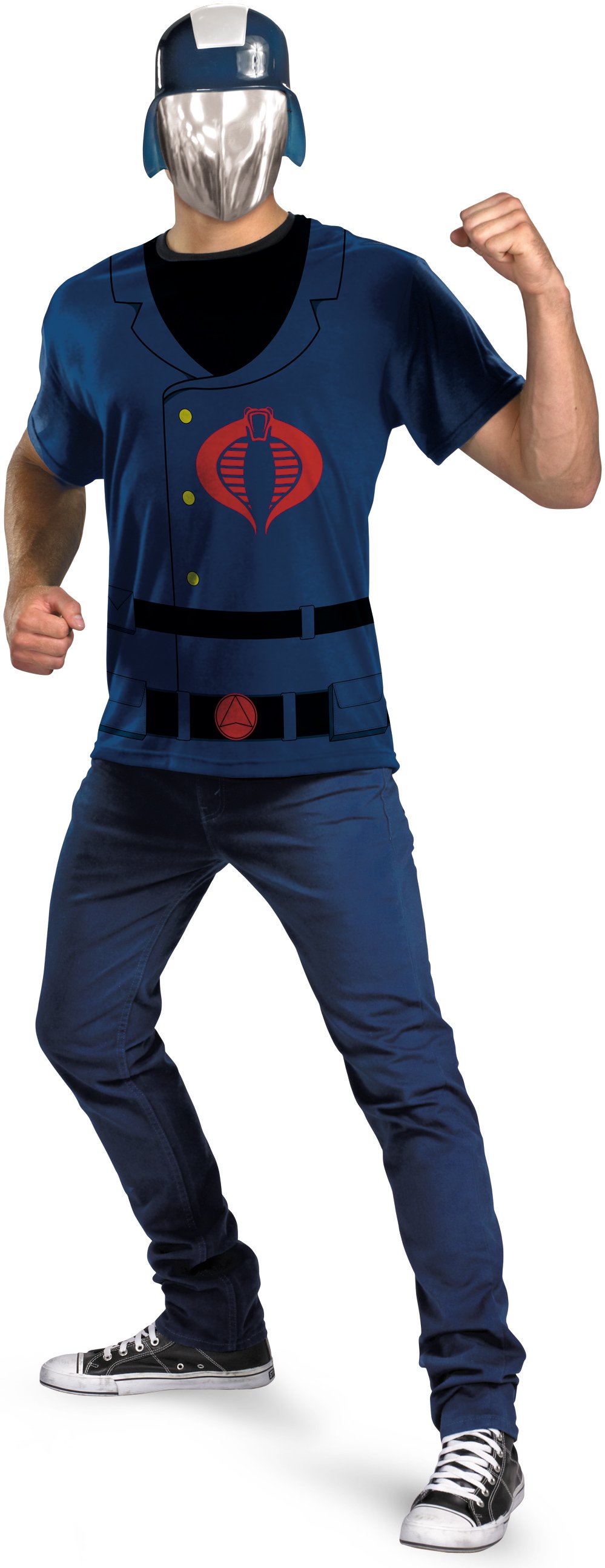 G.I. Joe - Cobra Commander Adult Costume Kit - Click Image to Close